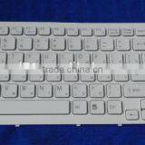 148793271 550102M13-515-G White SU RU Version Laptop Keyboard for VPC-EB EB15