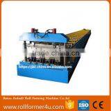 High Performance Color Steel Floor Deck Roll Forming Machine PLC Control System Machinery thumbnail-2