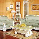 Top Leather Goose Down Sofa Leader Brands thumbnail-1