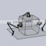Tabletop Studio Light Set / Tabletop Photography Lighting With 3pcs 25W Spiral Bulbs thumbnail-3
