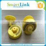 ISO11784/5 rfid FDX-B plastic ear tags for cattle price, EM4305 chip rfid earring tag for livestock animal ID tracking