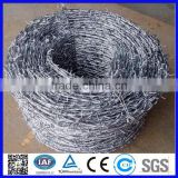Cheap PVC coated / galvanized barbed wire price per roll