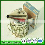 Beekeeping Stainless Steel Bee Hive Smoker Driving Mini Bees Smoker With Round Lid thumbnail-1