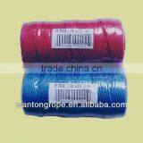225 Feet #18 Red & Blue Multifilament Twisted Polypropylene Mason's Twine thumbnail-1