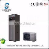 Residential Bathroom Mini Split Air Source R410a Heat Pump 3.4kw Water Heater 100L thumbnail-1