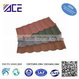 custom high quality prefab home sheet metal roofing tile