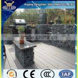 High quality Chicken wire mesh Gabion basket build stone fence wall with welded wire mesh gabion