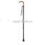 Copper Handle Wooden Walking Stick,Clamp Mechanism Trekking Pole,Trekking Pole,Nordic Walking Stick,hiking Pole thumbnail-1