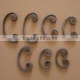 forged steel scrolls