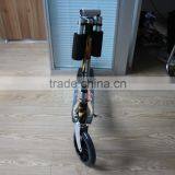 Double Suspension Kick Scooter 200mm PU Large Wheels Adult Kick Scooter thumbnail-2