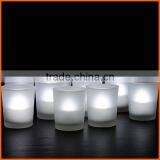 High Quality Frosted Glass Votive Candle Holders Wholesale thumbnail-1
