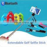 Extendable Mobile Phone Monopod Selfie Stick With Bluetooth Remote Shutter thumbnail-1