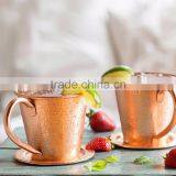 16oz Copper Mugs With Copper Plate for Table thumbnail-1