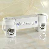 New Arrival Automatic Dual Toothpaste Holder Wall Mount UV Light Toothbrush Sterilizer Set For Wholesale thumbnail-3