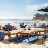 All Whether Garden Solid Wood Furniture Design Modern Teak Wood Sofa Sets thumbnail-1