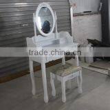 Make-up Table With Stool/home Furniture K/D Dresser With Stool/bedroom Furniture Dressing Table thumbnail-1