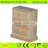 custom wooden stationery holder box with multi drawers