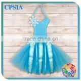 Snowflake Decoration Ribbon Bow Holder Tulle Pettiskirt Cute Party Tutus Dresses Fashion Accessory for Boutique thumbnail-1