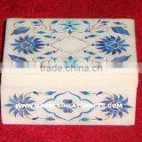 Antique Marble Inlay Jewelry Box, Corporate Gift thumbnail-1