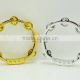 Eco-friendly Material Toy Hand Bell Set Baby Toy Timbrel Plastic Tambourine thumbnail-1