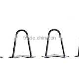 Home Furniture Hardware Black Powder Coated Cabinet Metal Hairpin Leg thumbnail-3