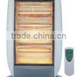 1200W 3 BAR PORTABLE ELECTRIC OSCILLATING HEATER HALOGEN 450050 thumbnail-4