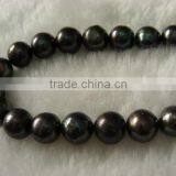 9-10 mm Brown Freshwater Pearl Strand thumbnail-5