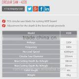 RONIX POWER TOOLS HIGH QUALITY ELECTRIC CIRCULAR SAW 235MM-2000W MODEL 4320 thumbnail-2