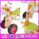 2016 Best Sale Lovely Wooden Baby Tricycle W16A024 thumbnail-3