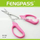 S6-1052 8 Inch Pink PP Handle With Sharpness Stainless Steel Blade Garden Scissor thumbnail-2