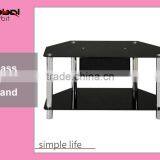 Sale Furniture Storage Shelf Rack Glass TV Table Stand Furniture thumbnail-1