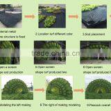 Songtao High Quality Artificial Peacock Artificial Animal Topiary Sculpture for Garden Decoration thumbnail-6