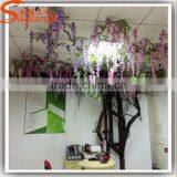 20160620 SongTao White Artificial Wisteria Tree Custom Canopy Silk Wisteria Tree thumbnail-3