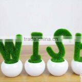 Valentine Day Gifts Birthday Present Flocking Lovely Tree Artifical Flowers for Sweetheart thumbnail-4