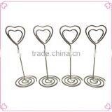 Business Gift Sweet Heart Shaped Metal Memo Clips