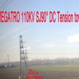 MEGATRO 110 КВ SJ 90° DC-напряжённый опорный башня электропередачи thumbnail-2