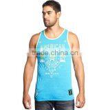 Men 's Bodybuilding Slub Tank Tops thumbnail-1
