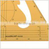 Kearing Brand, Plastic Triangle Scale Ruler, With 1/4 &1/5 Size Normal Printed, Economical Scale Ruler # 8545B thumbnail-4