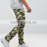 Custom Guangzhou Manufacturer OEM 100% Cotton Slim Breathable Functional Green Camo Men's Cargo Camouflage Pants thumbnail-4