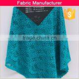 2015 Cicheng Fashion Wholesale Knitted Solid Bridal Lace Fabrics thumbnail-5