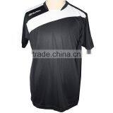 100%polyester Comfortable Black White Stripe Jersey thumbnail-2
