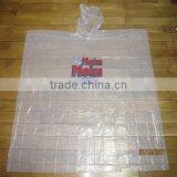 Poncho Raincoat Disposable Custom Printed Raincoat thumbnail-1