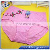 Wholesale Sexy Adult Women Sweet Underwear With Printed Flower thumbnail-4