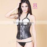 Wholesale Leather Sexy Underbust Corset Waist Cincher thumbnail-1