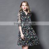 MAXNEGIO Elegant Casual Polyester Cute Dress for Women thumbnail-2