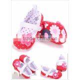 Wholesale Clothing Children Wear Candy Colors Flower Cotton Bots Baby Shoes thumbnail-1