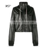 Wholesale Woman Bomber Jacket Fashion Woman Leather Jacket Leather Motorycyle Jacket Woman Wear
