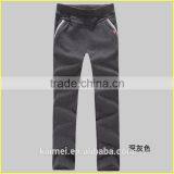 Wholesale Oversize Life Gym Good Quality Comfortable French Terry Women Yoga Pants CVC(75/25) thumbnail-3