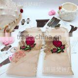 WS-2 Hot Fashion New Style Women Ultrathin Sheer Embroider Rose Flowers Fishnet Socks Breathable Mesh Summer Hosiery thumbnail-4