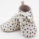 Dark Spot Cheap Leather Shoes Leather Flat Infant Shoes thumbnail-2